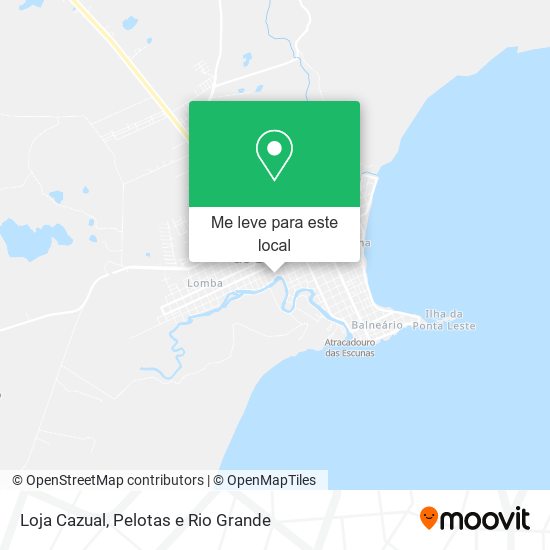 Loja Cazual mapa