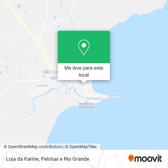 Loja da Karine mapa