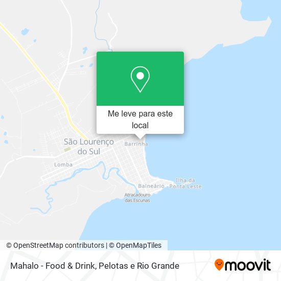 Mahalo - Food & Drink mapa