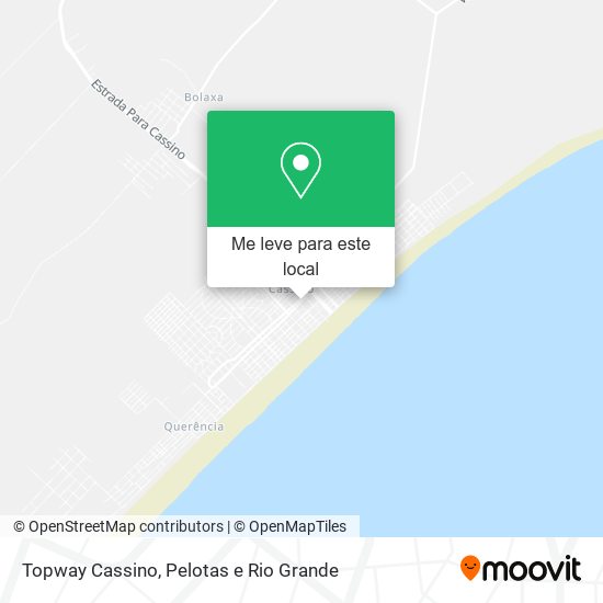 Topway Cassino mapa