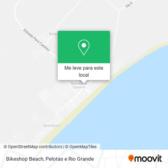 Bikeshop Beach mapa