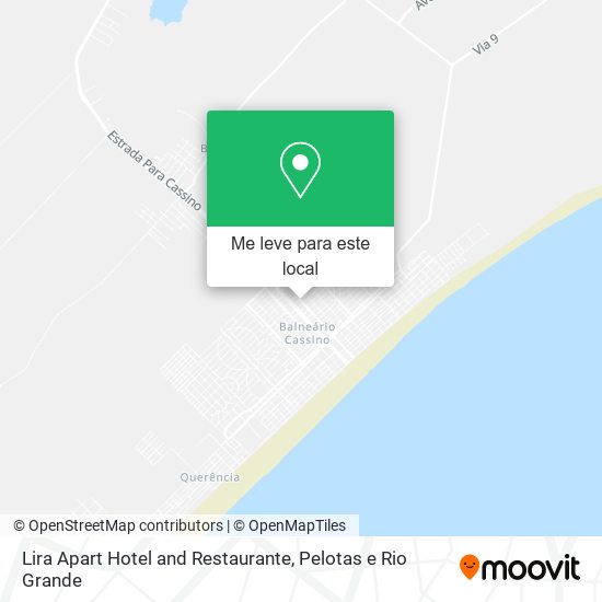 Lira Apart Hotel and Restaurante mapa