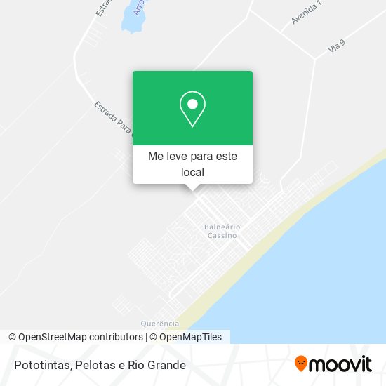 Pototintas mapa