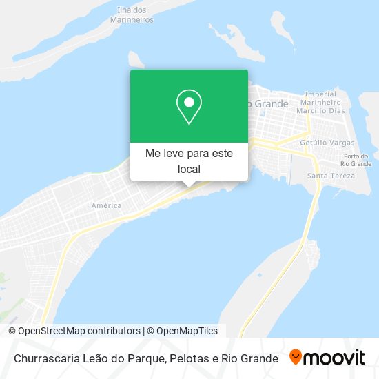 Churrascaria Leão do Parque mapa