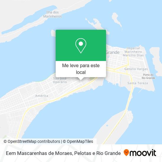 Eem Mascarenhas de Moraes mapa