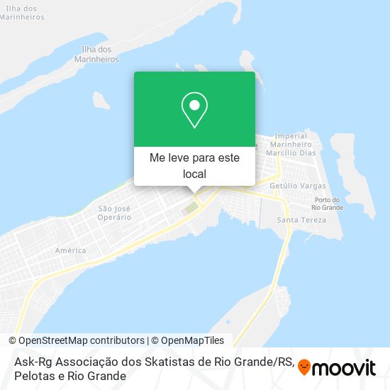 Ask-Rg Associação dos Skatistas de Rio Grande / RS mapa