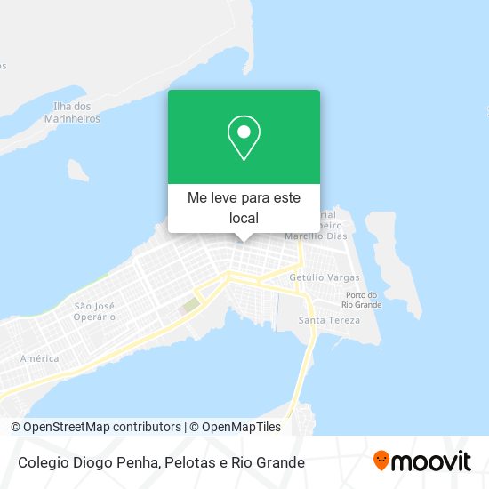 Colegio Diogo Penha mapa