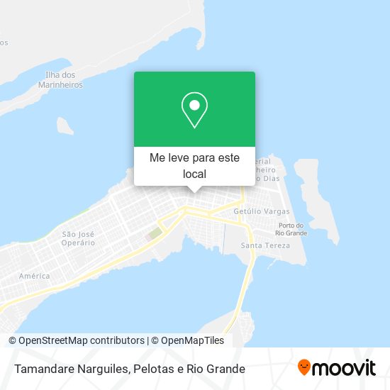 Tamandare Narguiles mapa