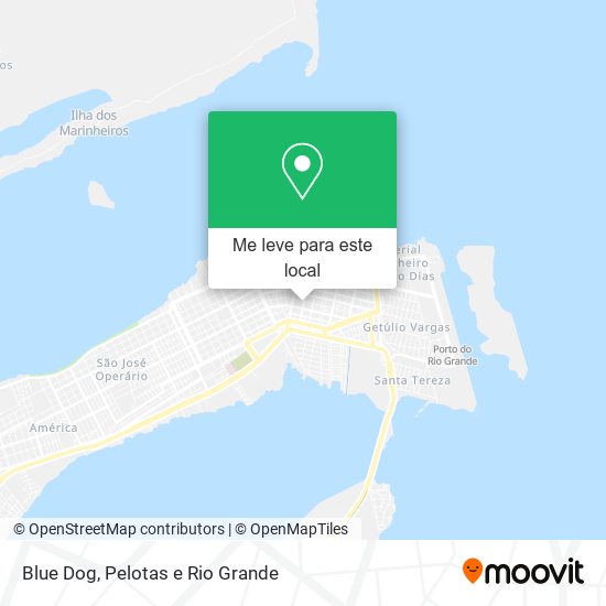 Blue Dog mapa