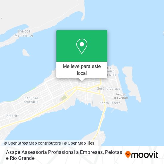 Asspe Assessoria Profissional a Empresas mapa
