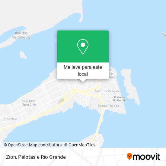 Zion mapa