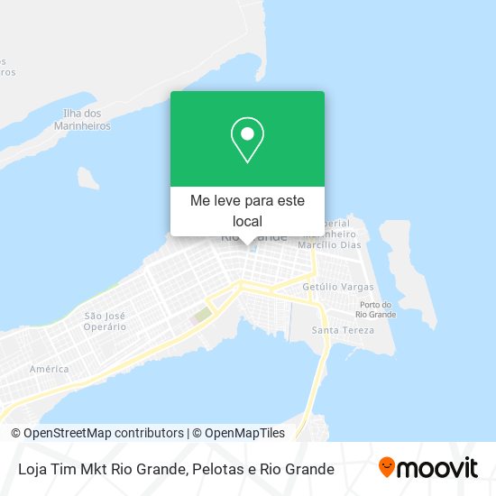 Loja Tim Mkt Rio Grande mapa