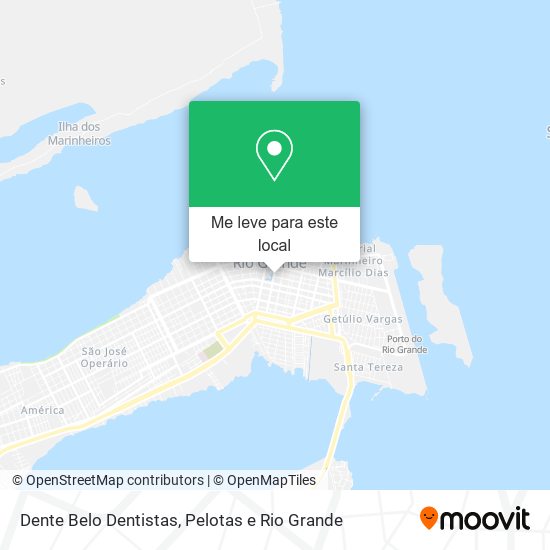 Dente Belo Dentistas mapa