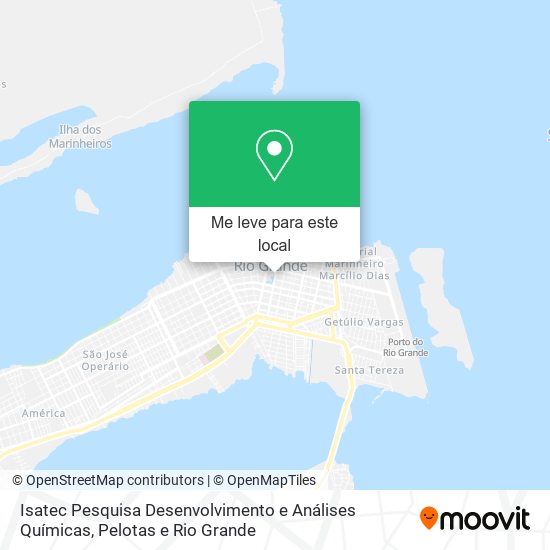 Isatec Pesquisa Desenvolvimento e Análises Químicas mapa