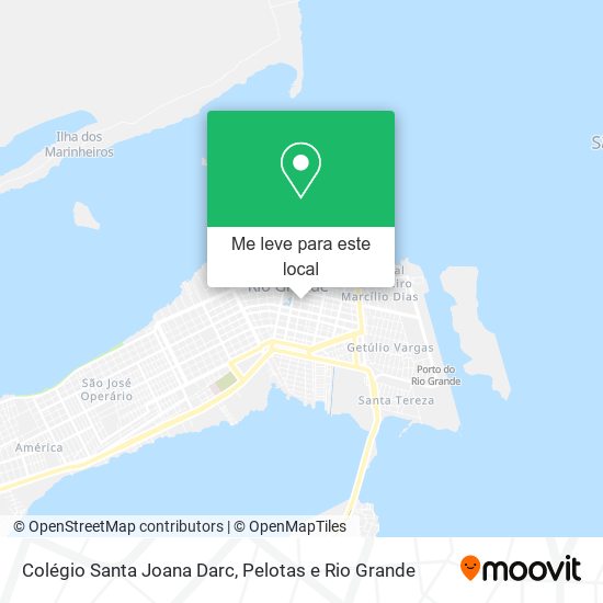 Colégio Santa Joana Darc mapa