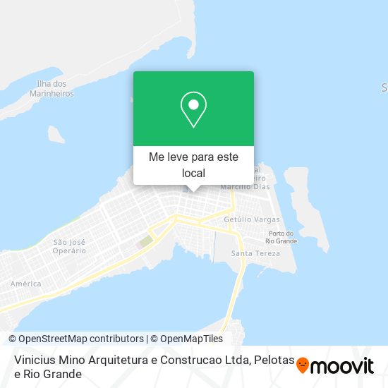 Vinicius Mino Arquitetura e Construcao Ltda mapa