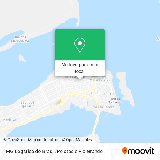 MG Logstica do Brasil mapa