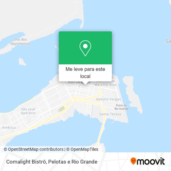 Comalight Bistrô mapa