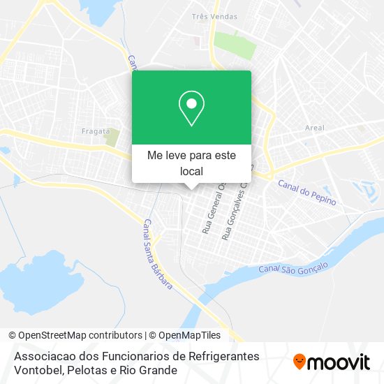 Associacao dos Funcionarios de Refrigerantes Vontobel mapa