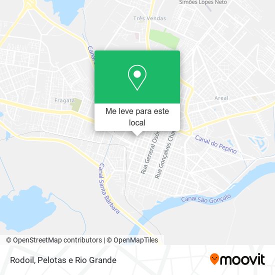 Rodoil mapa