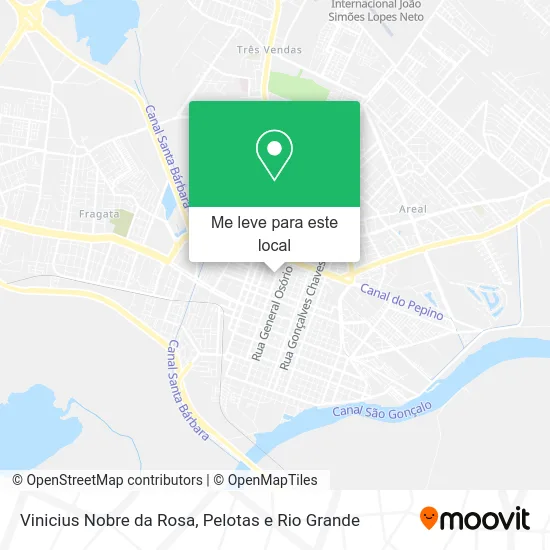 Vinicius Nobre da Rosa mapa