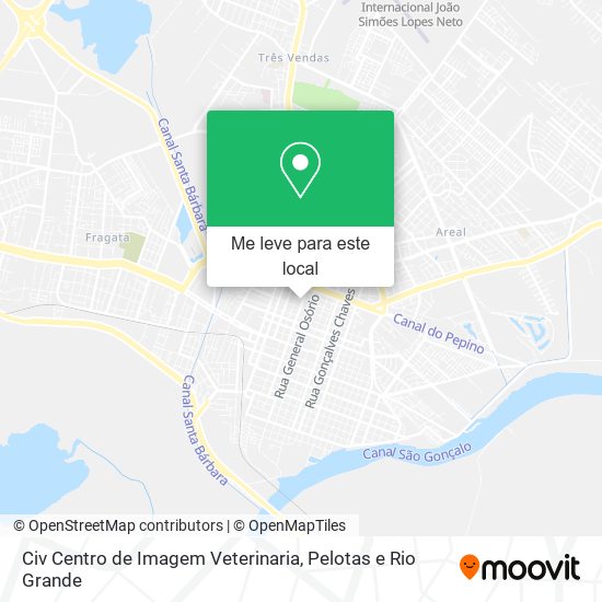 Civ Centro de Imagem Veterinaria mapa