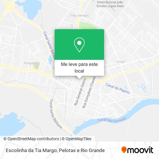 Escolinha da Tia Margo mapa