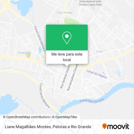 Liane Magalhães Montes mapa
