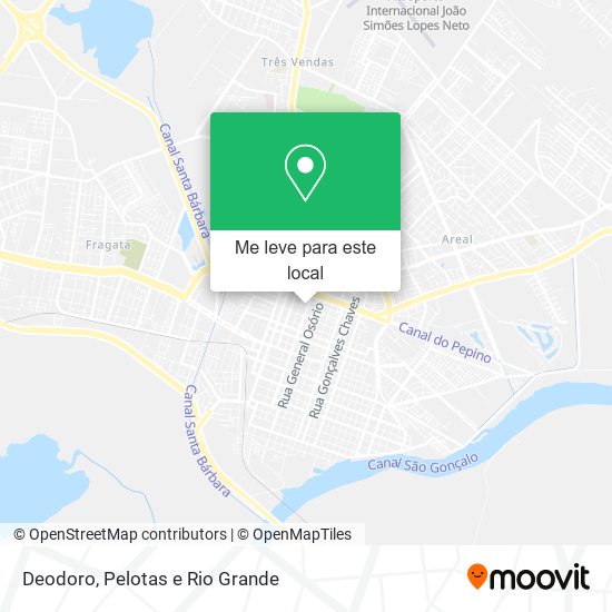 Deodoro mapa