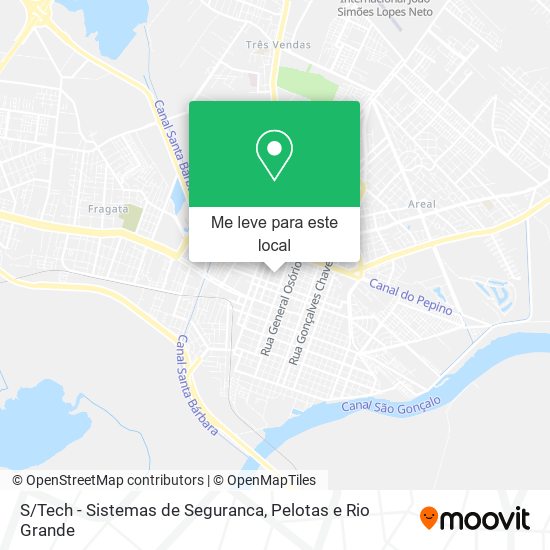 S/Tech - Sistemas de Seguranca mapa