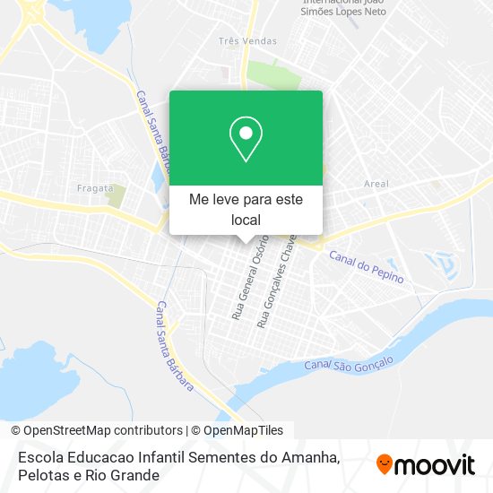 Escola Educacao Infantil Sementes do Amanha mapa
