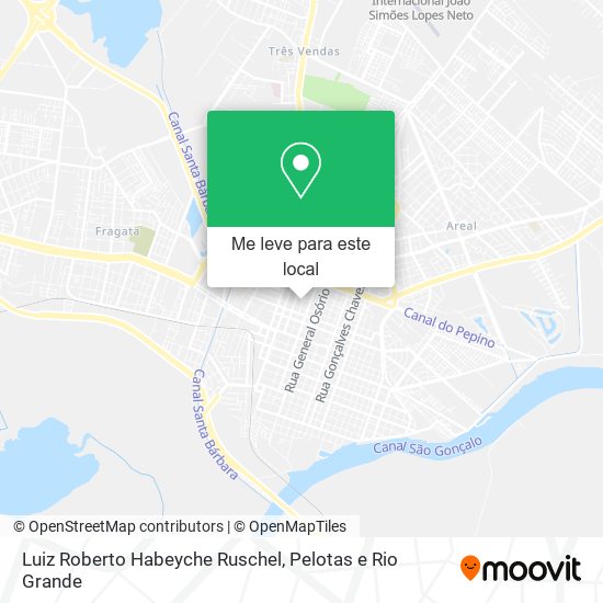 Luiz Roberto Habeyche Ruschel mapa