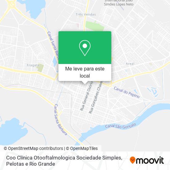 Coo Clínica Otooftalmologica Sociedade Simples mapa