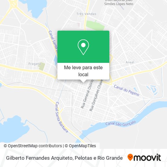Gilberto Fernandes Arquiteto mapa
