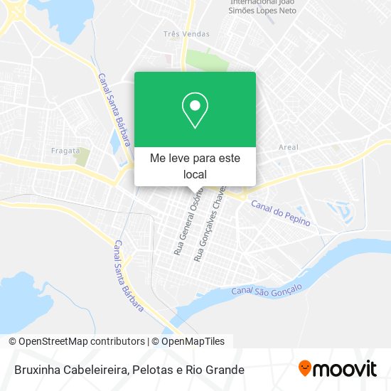Bruxinha Cabeleireira mapa