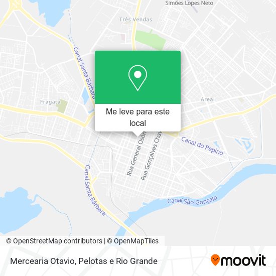 Mercearia Otavio mapa