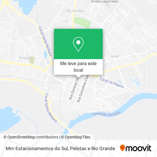 Mm Estacionamentos do Sul mapa