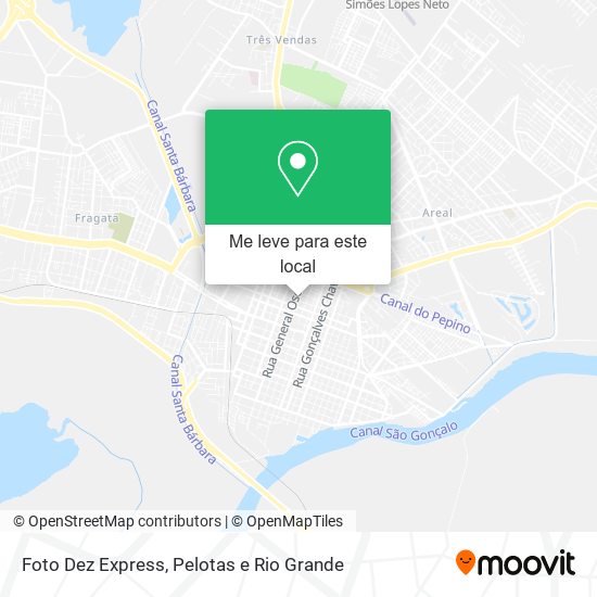 Foto Dez Express mapa