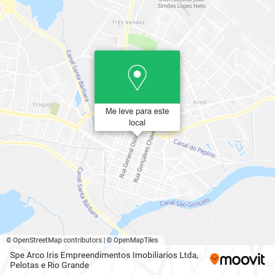 Spe Arco Iris Empreendimentos Imobiliarios Ltda mapa