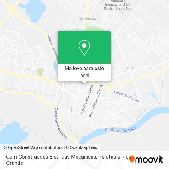 Cem-Construções Elétricas Mecânicas mapa