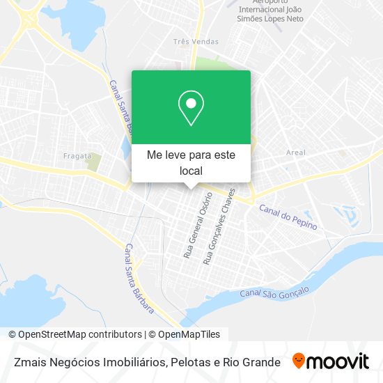 Zmais Negócios Imobiliários mapa