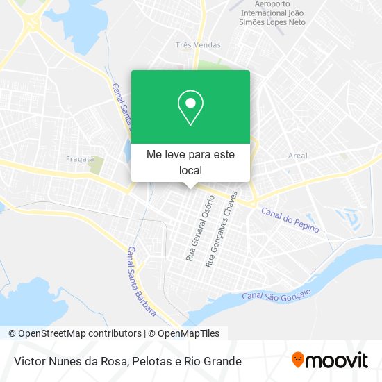 Victor Nunes da Rosa mapa