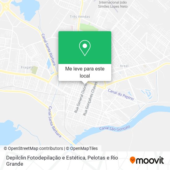 Depilclin Fotodepilação e Estética mapa