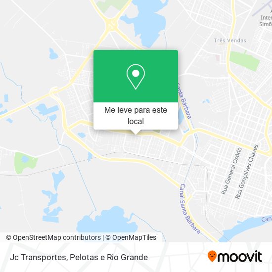 Jc Transportes mapa