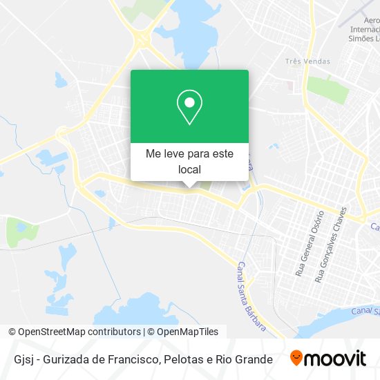 Gjsj - Gurizada de Francisco mapa