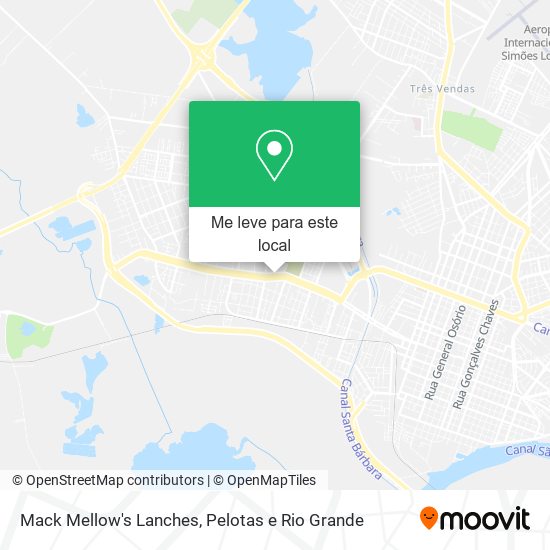 Mack Mellow's Lanches mapa