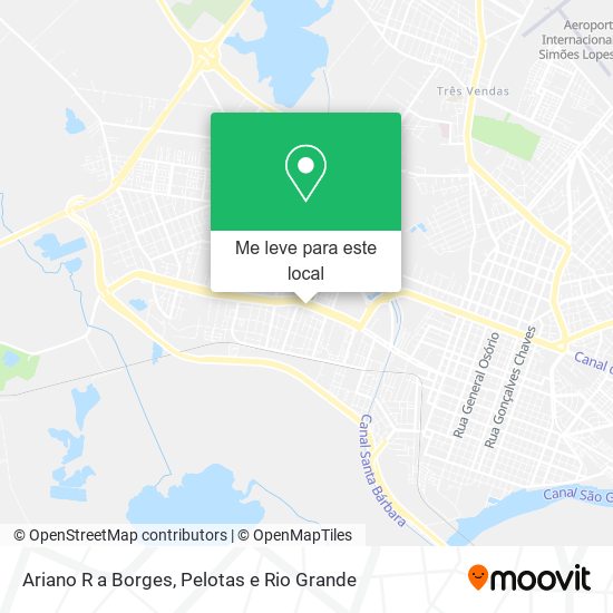 Ariano R a Borges mapa