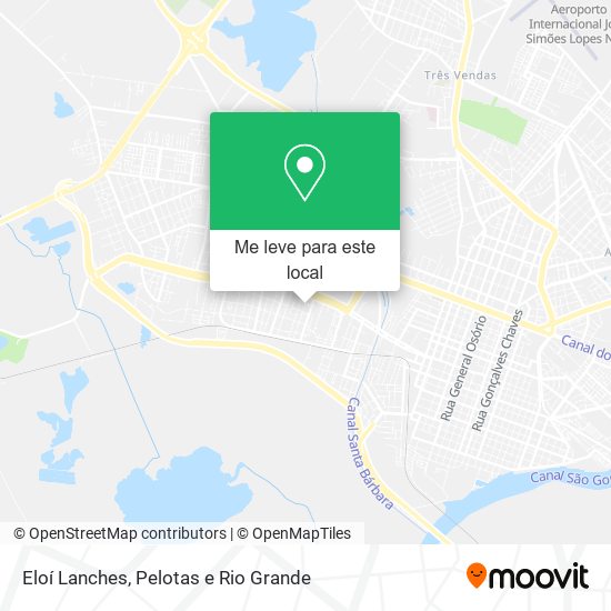 Eloí Lanches mapa