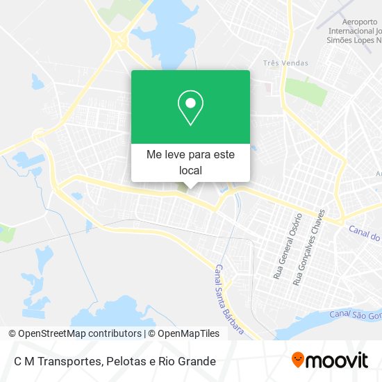 C M Transportes mapa