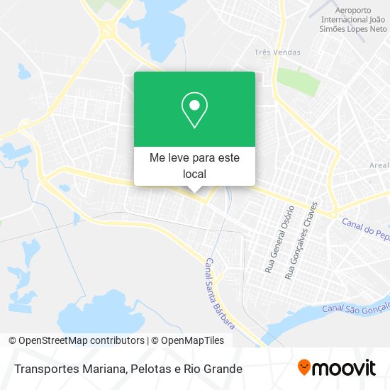 Transportes Mariana mapa
